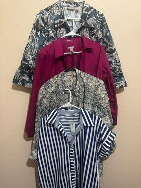 Women’s shirt bundle lot of 4